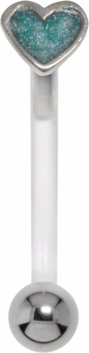 Produktbild Bijouteria Bauchpiercing (Chirurgenstahl 316L, Silber 925, Bioplast, Email)