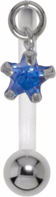 Immagine prodotto Bijouteria Piercing ventre (Zirconia, Bioplastica, Argento 925, Acciaio chirurgico 316L)