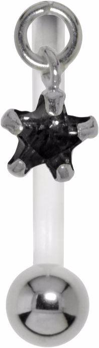 Immagine prodotto Bijouteria Piercing ventre (Zirconia, Bioplastica, Argento 925, Acciaio chirurgico 316L)