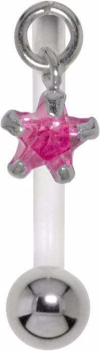 Produktbild Bijouteria Bauchpiercing (Zirkonia, Bioplast, Silber 925, Chirurgenstahl 316L)