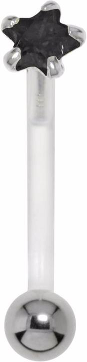 Immagine prodotto Bijouteria Piercing ventre (Zirconia, Bioplastica, Argento 925, Acciaio chirurgico 316L)