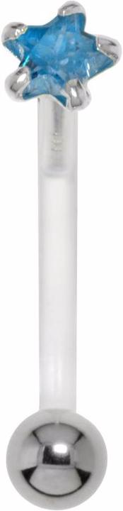 Produktbild Bijouteria Bauchpiercing (Zirkonia, Bioplast, Silber 925, Chirurgenstahl 316L)