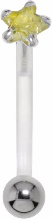 Immagine prodotto Bijouteria Piercing ventre (Zirconia, Bioplastica, Argento 925, Acciaio chirurgico 316L)