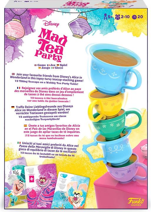 Actual product image Funko DISNEY - SG - Mad Tea Party - EN / FR / DE / SP / IT (German)