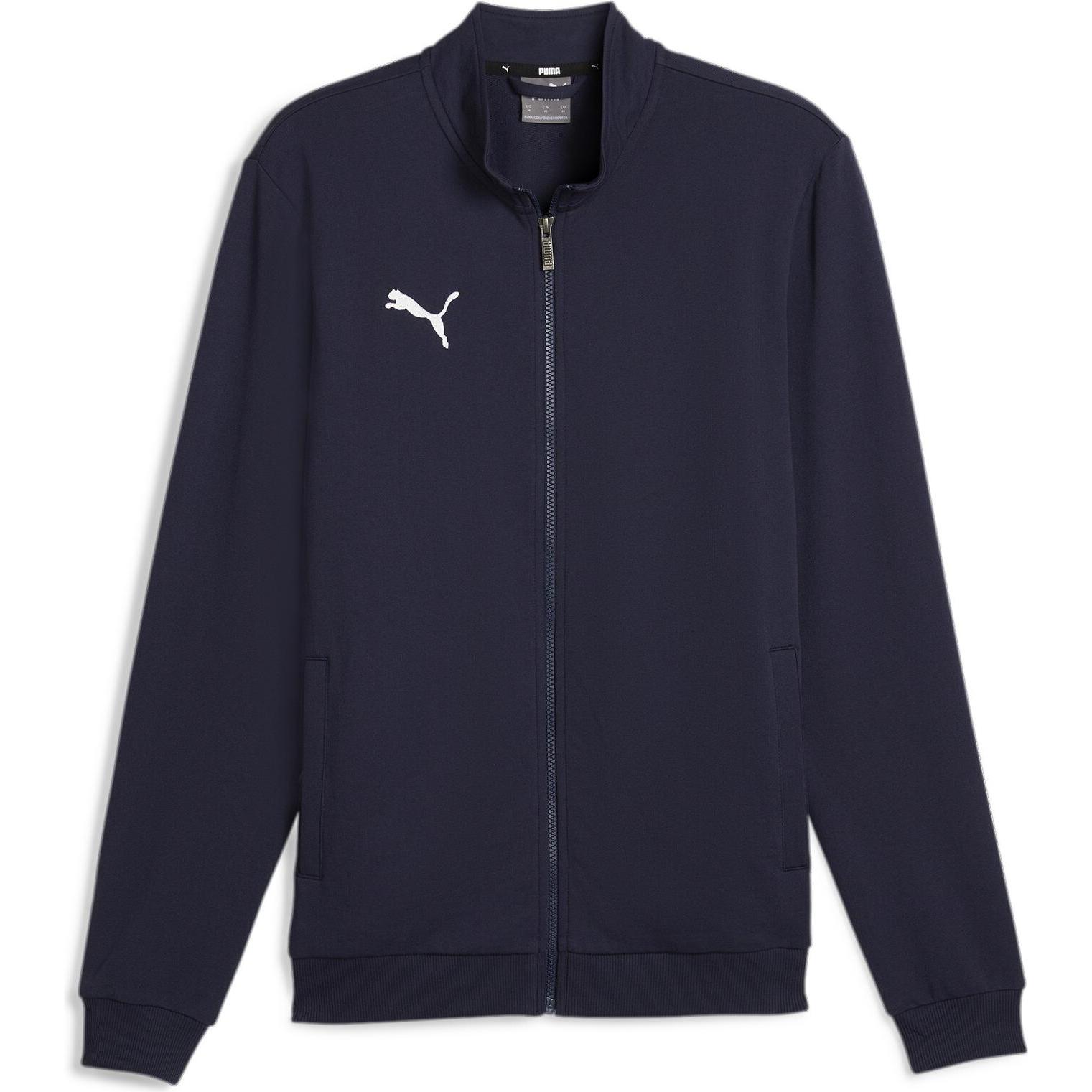 Puma, Herren, Laufjacke, teamGOAL Casual Tracktop (3XL), Blau, 3XL
