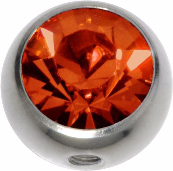 Orange, argenté