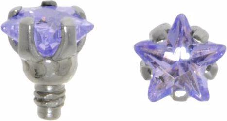 Produktbild Bijouteria Dermal-Anchor Aufsatz (Kristall, Chirurgenstahl 316L)