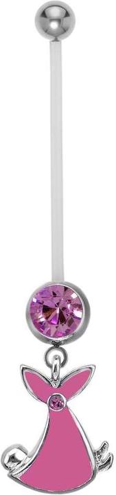 Pink, silvery, Transparent