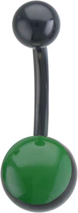 Immagine prodotto Bijouteria Piercing ventre (Email, Acciaio chirurgico 316L, Rivestimento PVD (nero))
