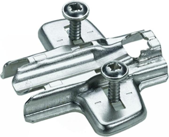 Produktbild Hettich Kreuzmontageplatten Sensys/Intermat Direkt 8099, Eck- und Mitt (Nagelplatte, 1 Stk.)