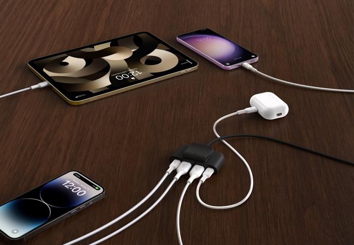 Actual product image Belkin BoostCharge (USB-C, 4 ports)