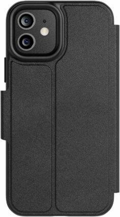 Actual product image tech21 Evo Lite Wallet iPhone 12 Case - Black (Apple iPhone 12)