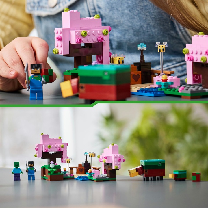 Image du produit LEGO Le jardin des cerisiers en fleurs (21260, LEGO Minecraft)
