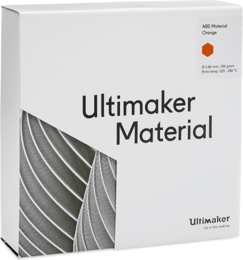 Produktbild Ultimaker Abs (ABS, 2.85 mm, 750 g, Orange)