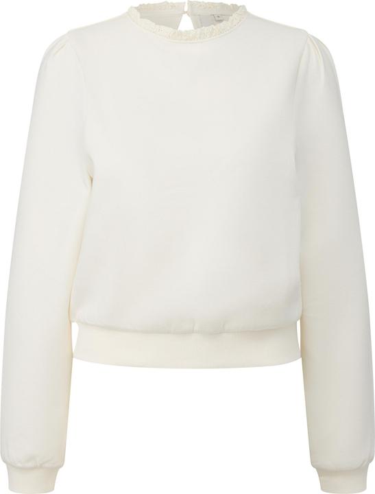 Produktbild s.Oliver Sweatshirt mit Spitze (M)