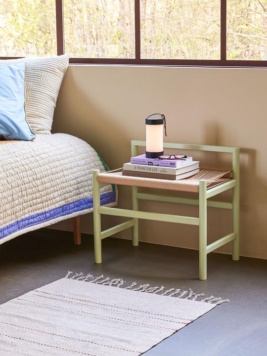 Immagine prodotto Hübsch Panchina Heritage Small Verde chiaro (40 cm)