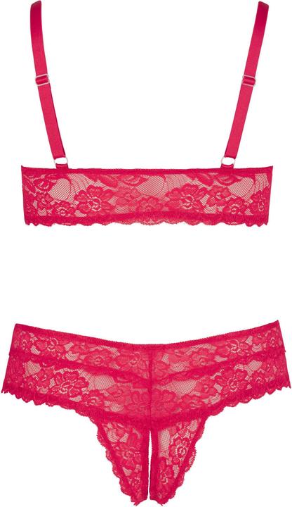 Image du produit Cottelli Collection Soutien-gorge et string ouvert (XL)