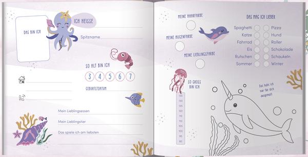 Actual product image Kindergarten Freundebuch Meerjungfrau
