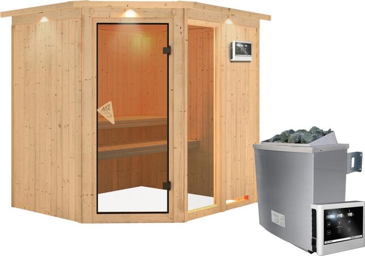 Immagine prodotto Karibu Fiona 2 con cerchio sul tetto (9 KW di controllo esterno)