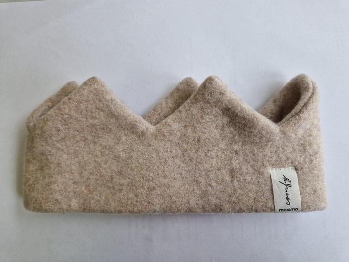 Actual product image Maximo Crown headband cotton fleece - sand