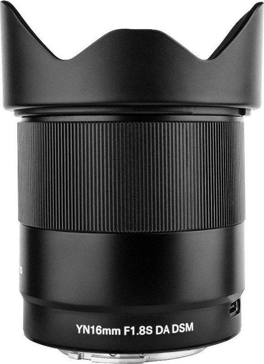 Immagine prodotto Yongnuo YN 16 mm f/1.8 DA DSM Sony E (Sony E, APS-C / DX)