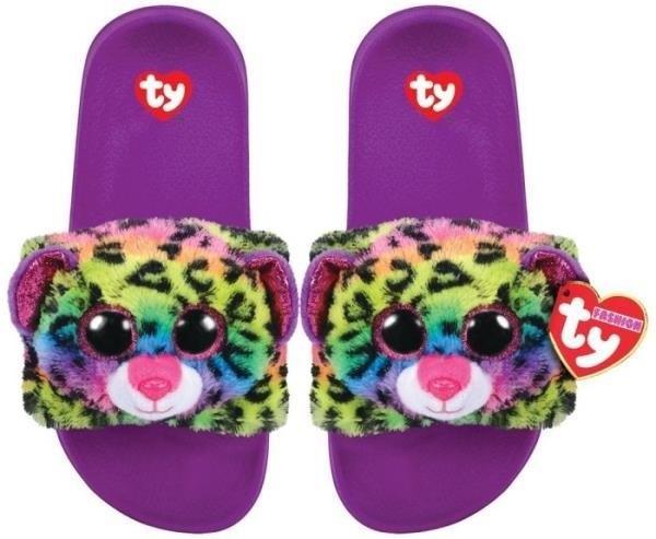 Ty Gear Dot – Bunte Leoparden-Hausschuhe (36, 37, 38, 39)
