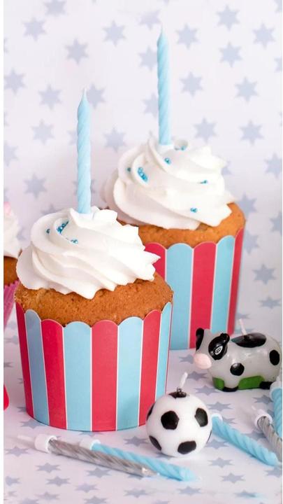 Actual product image Städter Candles light blue, 10 pieces (10 pcs.)