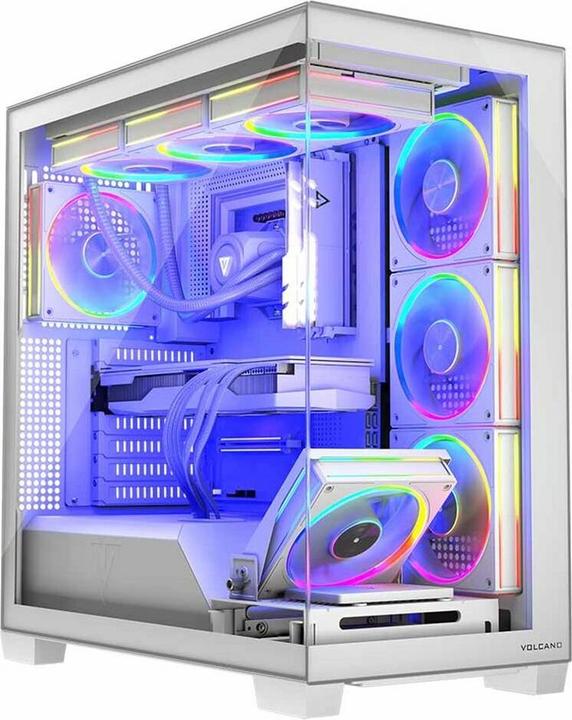 Produktbild Modecom Computergehäuse VOLCANO STELLAR ARGB MIDI 5F (ATX, mATX, Mini-ITX)