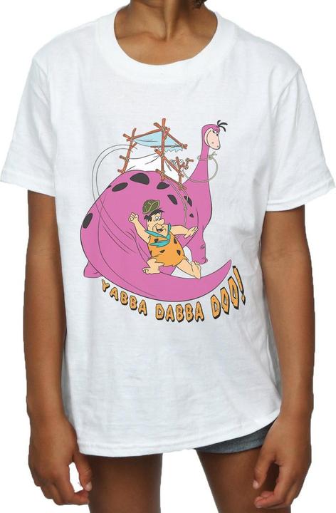 Immagine prodotto The Flintstones Yabba Dabba Doo Maglietta Ragazze (128)