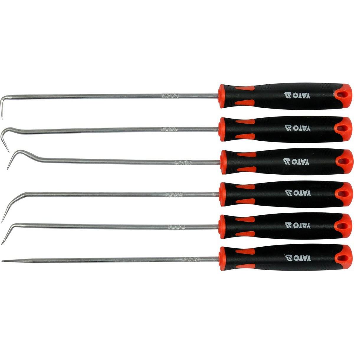 Toya, Cacciavite, Haczyki Długie Z Rękojeścią 6el.