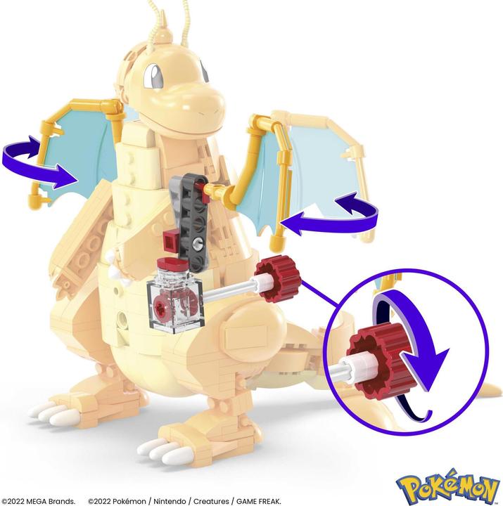 Actual product image Mega Construx Dracolosse