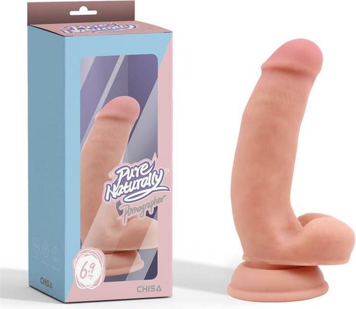 Produktbild Chisa Pornographer Liquid Silicone Dual-Density Realistic Dildo 17,6 cm.