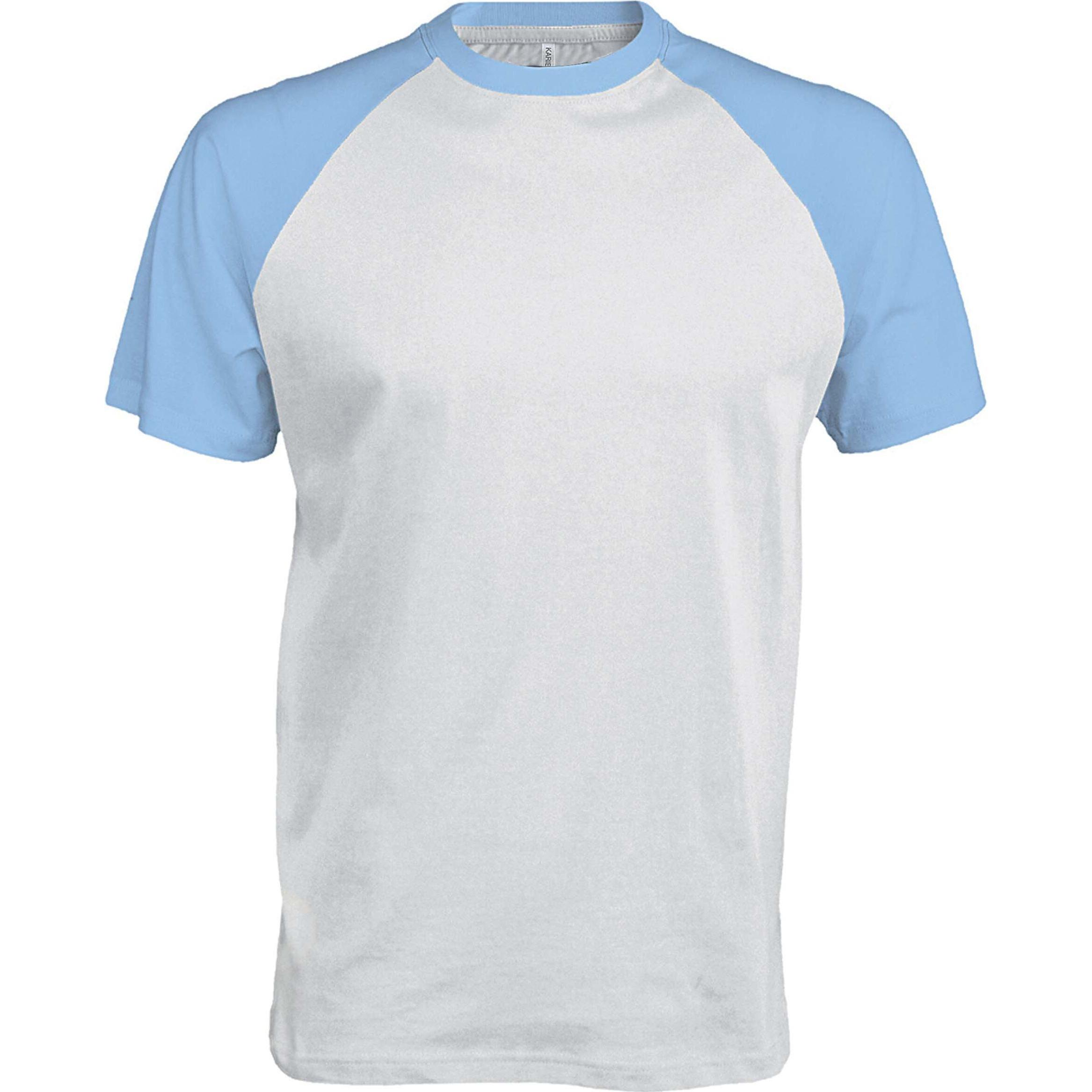 Thumbnail - Kariban, Herren, Sportshirt, Base Ball (M), Blau, M