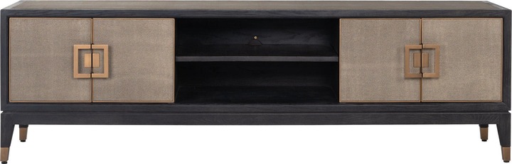 Actual product image Richmond Interiors TV Furniture Bloomingville black gold brushed 185