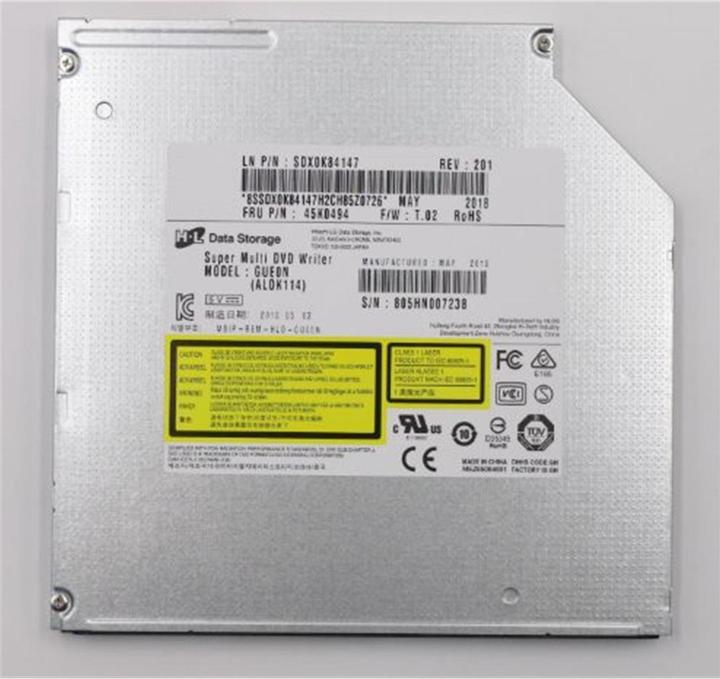Actual product image Lenovo ODD 9.0MM Slim Tray Rambo