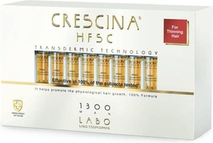 Crescina Transdermic Re-Growth Hfsc 1300 For Men 20x3.5ml (70 ml)