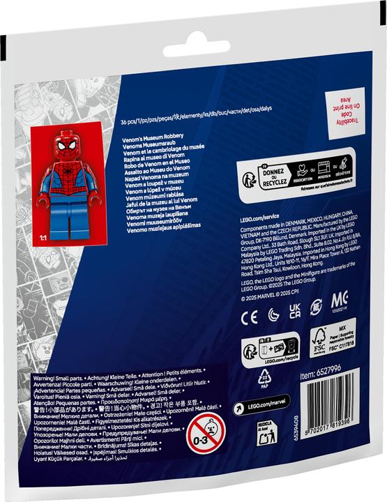 Actual product image LEGO Venom's museum heist (30707, LEGO Marvel)