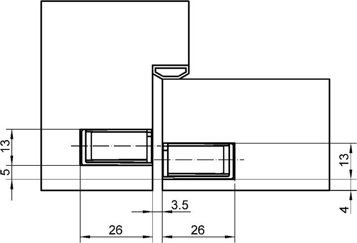 Actual product image Simonswerk Shuttering Magnet KCM 50/50