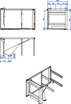 Actual product image Peka Metall Corner pull-out combinations 90° Magic Corner Comfort (1 pcs.)