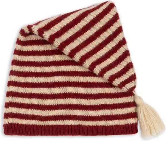 Image du produit Konges Slojd Bonnet tricoté de Noël Stripe