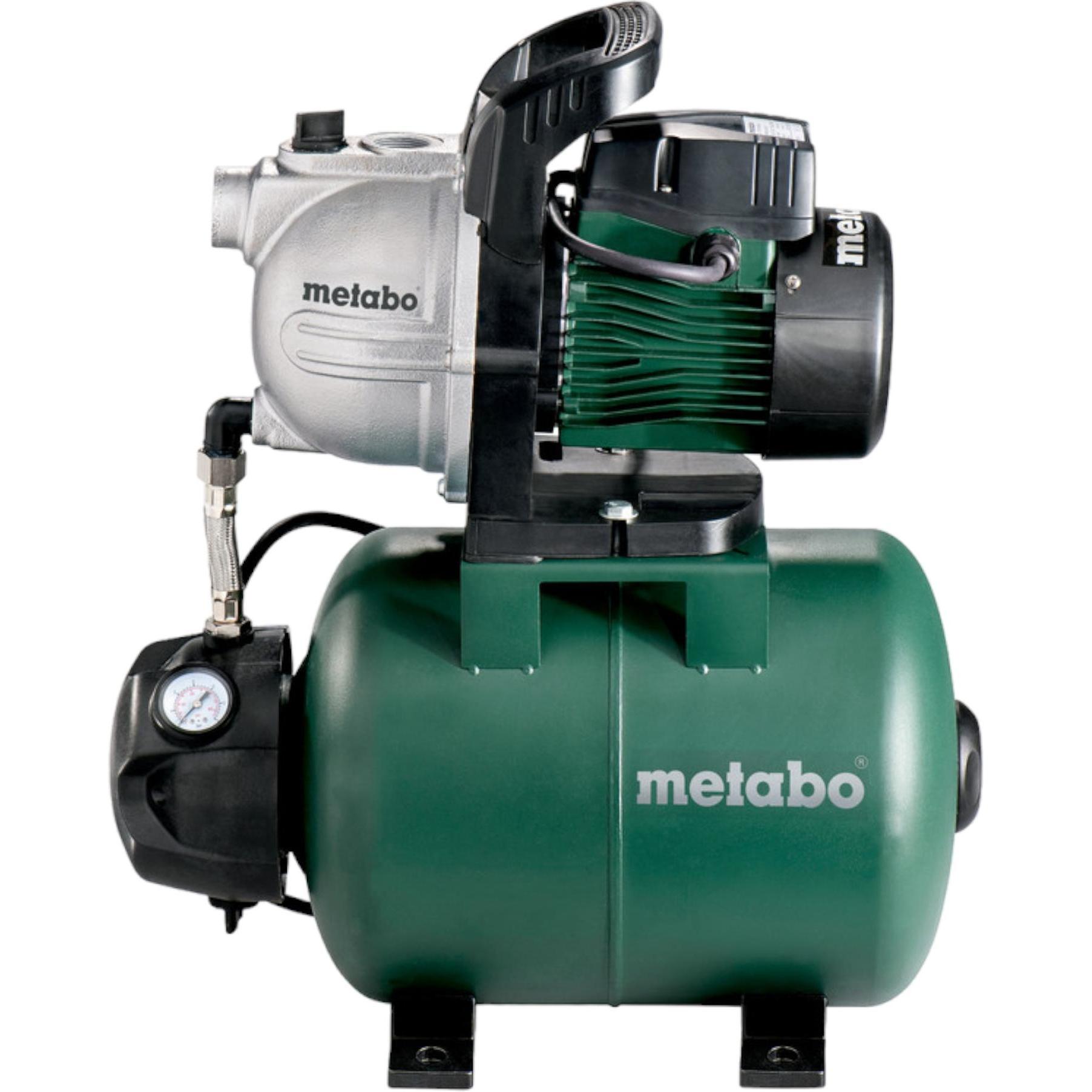 Metabo, Wasserpumpe, Hauswasserwerk (Hauswasserpumpe, Gartenpumpe)
