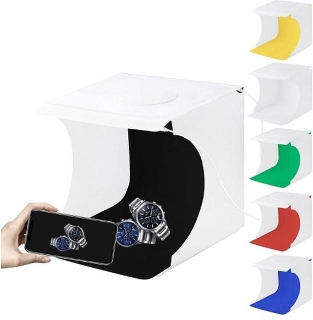 Immagine prodotto Puluz Photo Studio Box 20cm con illuminazione LED integrata (Ulteriori accessori)