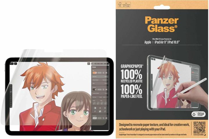 Image du produit PanzerGlass Ajustement ultra-large (1 pièce(s), iPad Air 11 2024 (M2), IPad 10.9)