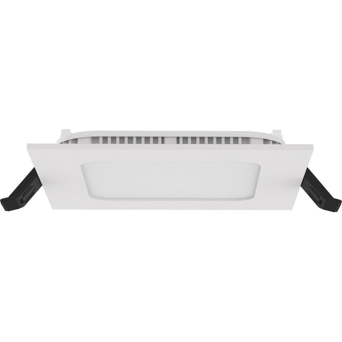 EVN, Wandleuchte + Deckenleuchte, LED Einbaupanel- LTQ120125quadratisch-ws-IP547W-581lm, 658lm (658 lm)