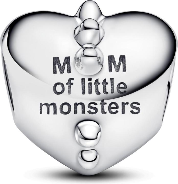 Image du produit Pandora Charm coeur petits monstres de maman (Argent 925)