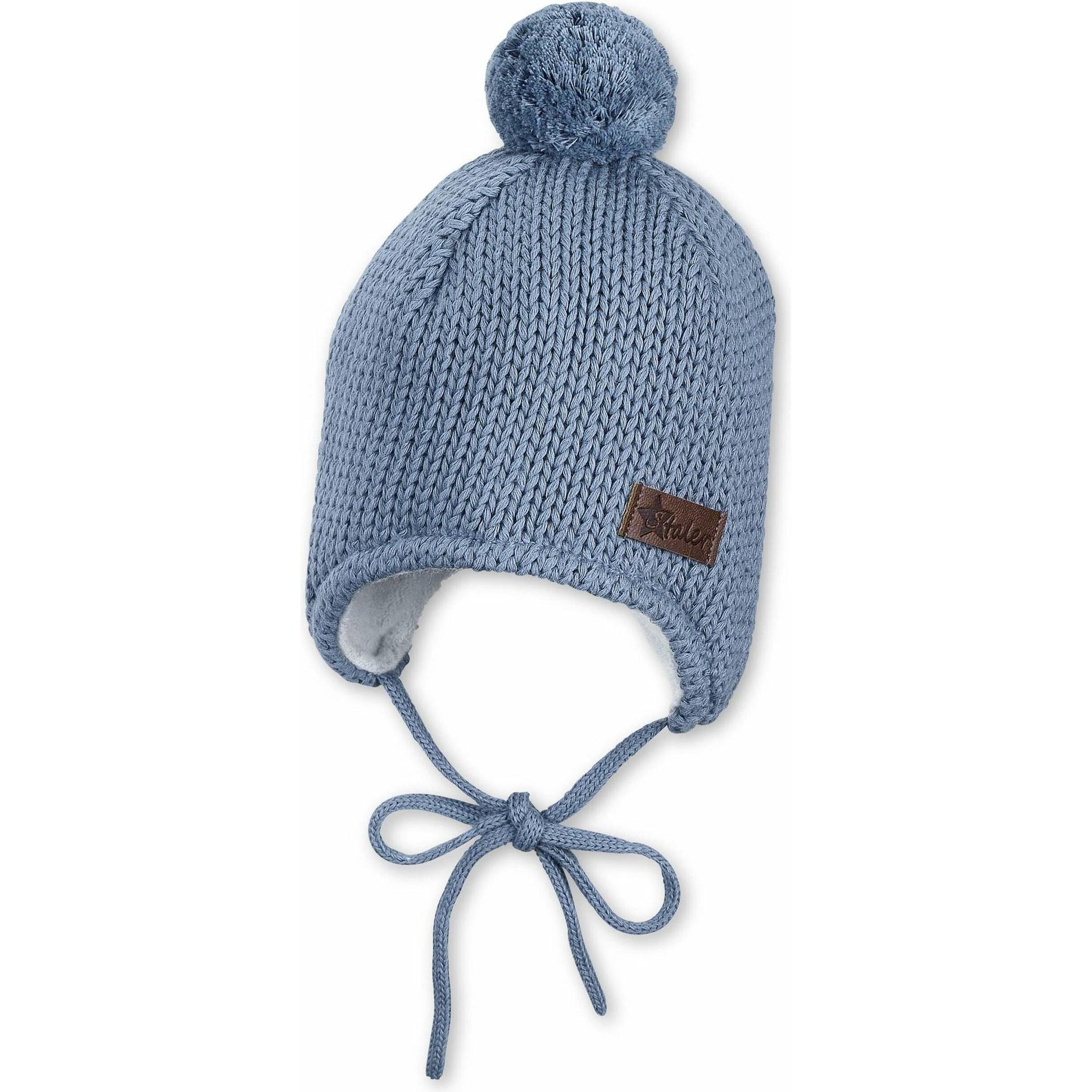 Thumbnail - Sterntaler, Jungen, Mütze, Kid's Strickmütze Pompon, Blau, (45)