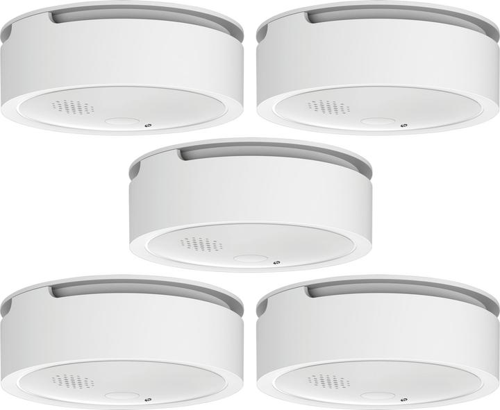 Produktbild Shelly WLAN Rauchmelder Plus Smoke, Plug&Play, 5 Stück