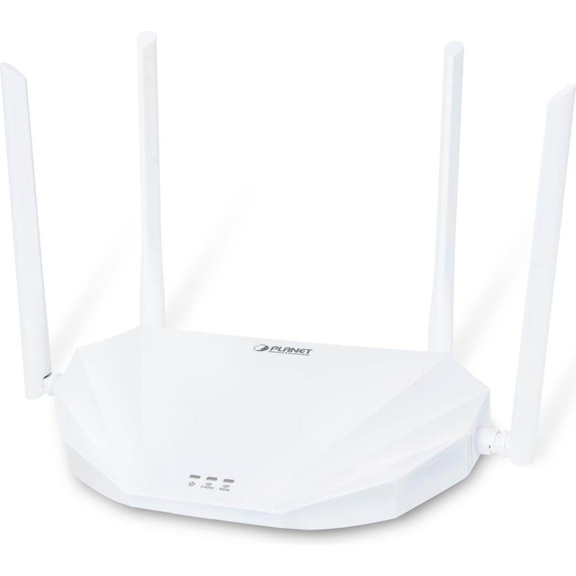 Planet Wi-Fi 6 11AX 1800Mbps WLAN-Router Gigabit Ethernet Weiss, Router, Weiss