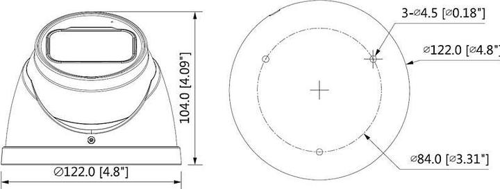 Actual product image Dahua HAC-HDW1500T-ZA-2712-S2 (2880 x 1620 Pixels)