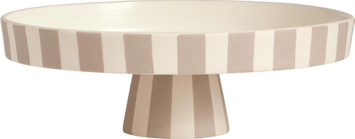 Actual product image OYOY Living Decorative Toppu Tray Ø 27 cm, Grey/White